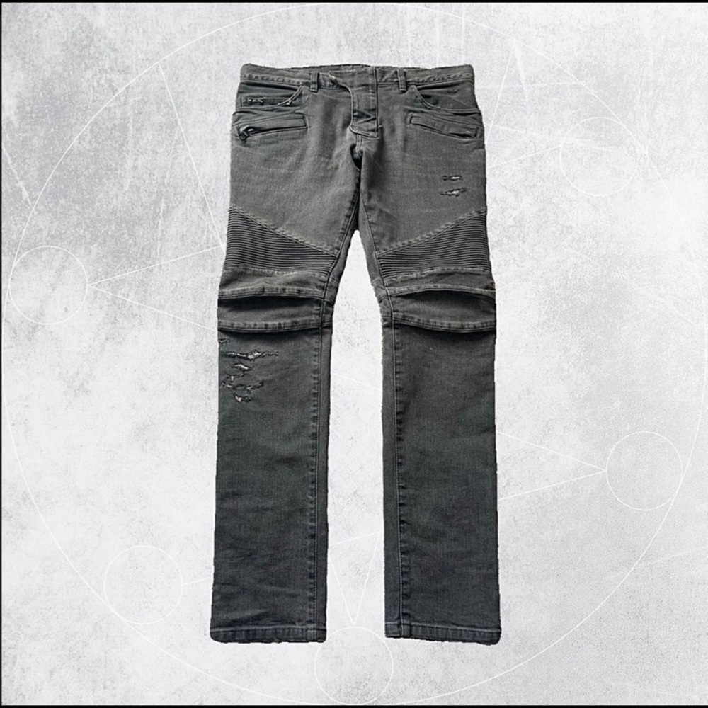 Balmain Biker Denim 33